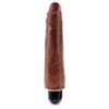 KING COCK VIBRATING STIFFY 9 BROWN