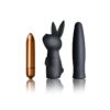 KIT VIBRATING BULLET AND SLEEVES SILHOUETTE DARK DESIRES