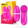 LAASO MULTI SPEED VIBRATING EGG REMOTE CONTROL ROSE
