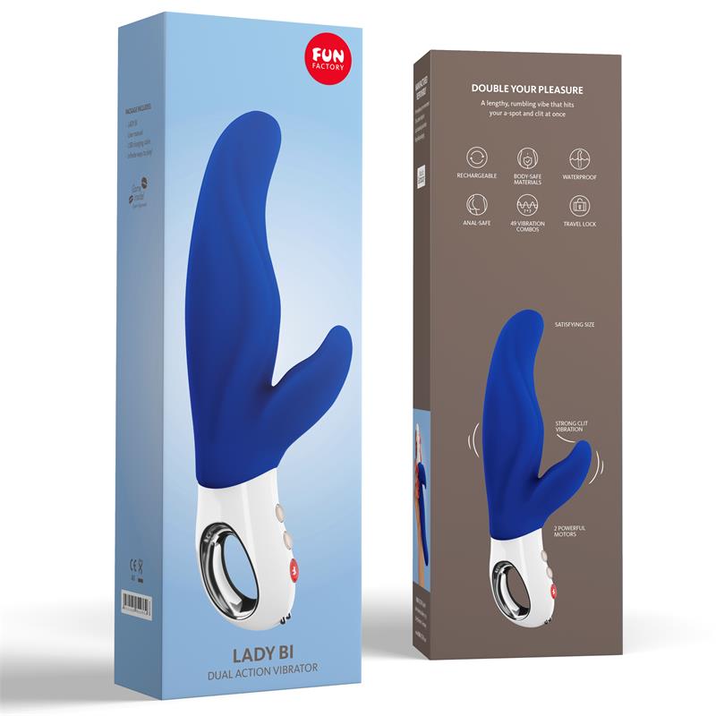 Lady Bi Vibe Ultramarine Flexible Design Lady Bi Vibe Ultramarine FlexiFUN technology