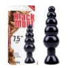 LARGE ANAL BEAD 72 BLACK