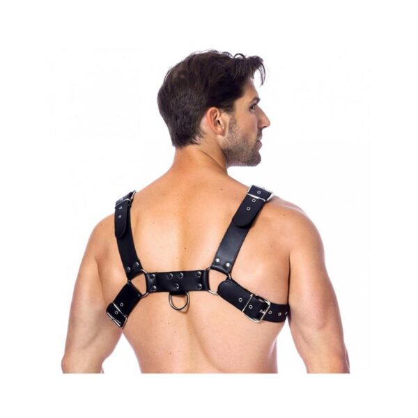 LEATHER CROSS HARNESS - IMAGE 2