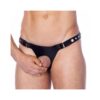 LEATHER G STRING ADJUSTABLE WITH OPPENING