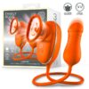 LIZER PRO OSCILLATING TONGUE STIMULATOR VACUUM PUMP AND THRUSTING EGG