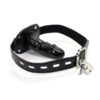 LOCKING LONG PENIS 10 CM GAG BALL BLACK