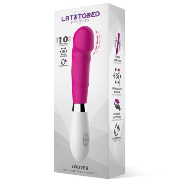 LOUVER VIBE ERGONOMIC HANDLE AND SILICONE TEXTURE