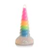 LUMINESCENT RAINBOW DILDO GLOW IN THE DARK