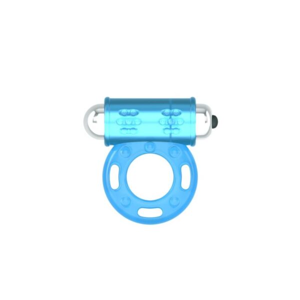 LUMINO PLAY VIBRATING PENIS RING BLUE LIGHT