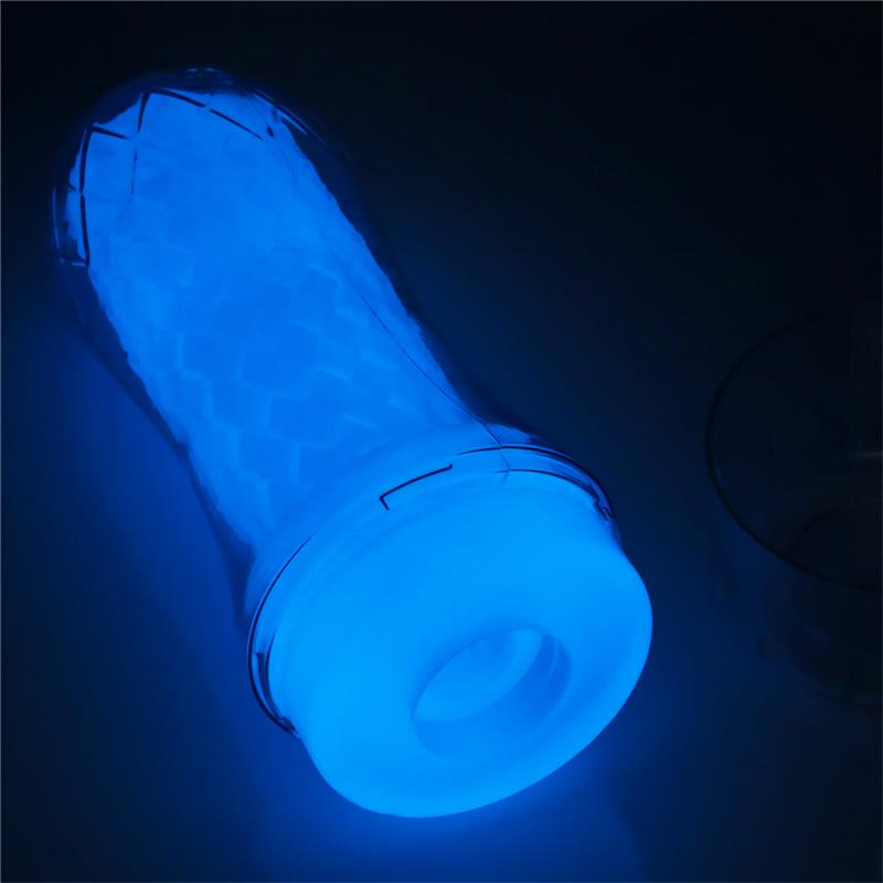 MALE MASTURBATOR LUMINO BLUE LIGHT 2 MALE MASTURBATOR LUMINO BLUE LIGHT - IMAGE 2