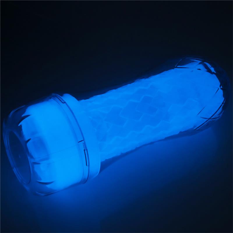 MALE MASTURBATOR LUMINO BLUE LIGHT 3 MALE MASTURBATOR LUMINO BLUE LIGHT - IMAGE 3