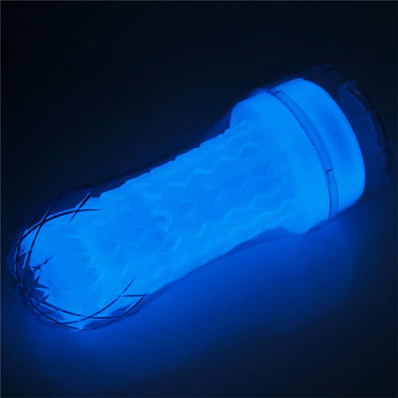 MALE MASTURBATOR LUMINO BLUE LIGHT 4 MALE MASTURBATOR LUMINO BLUE LIGHT - IMAGE 4