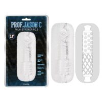 Male Masturbator Palm Stroker No. 3 - 4.9 Clear