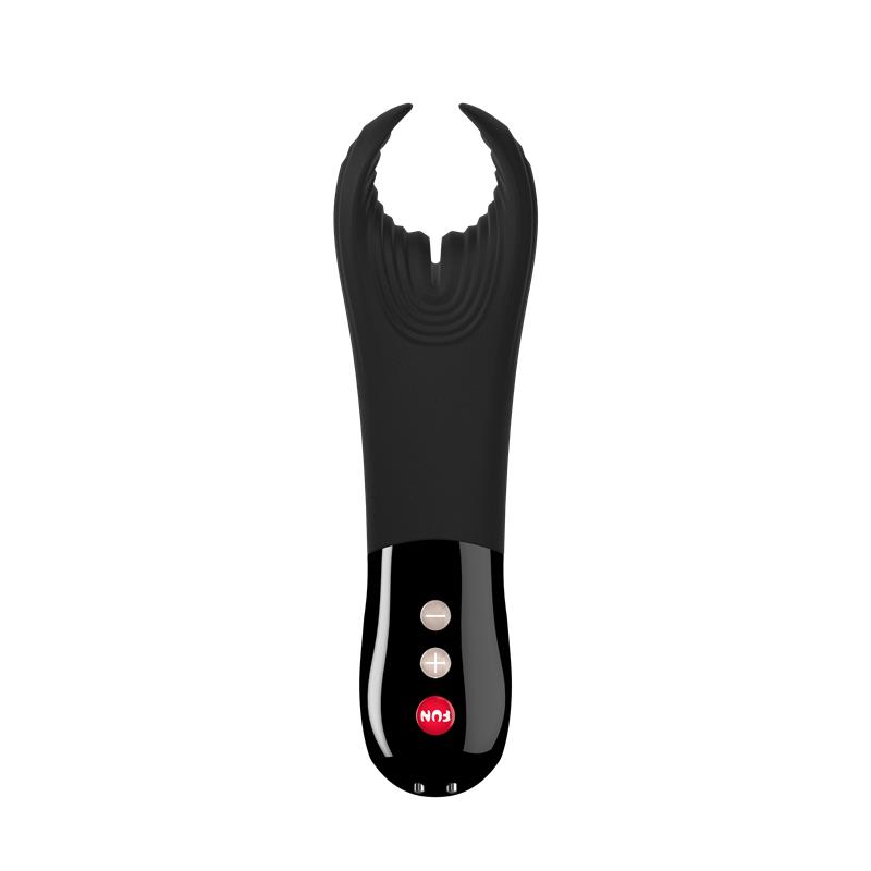 Manta Vibrator for Men Manta Male Masturbator Black side profile