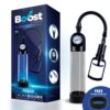 MANUAL PENIS PUMP WITH VALVE PSX03 CRYSTAL