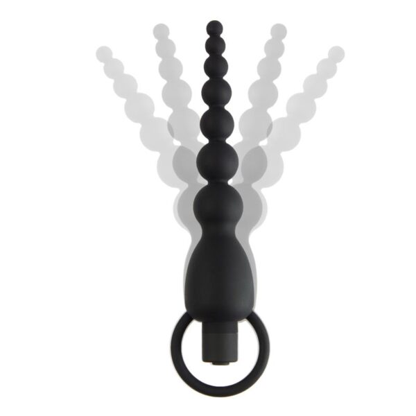 MARBE ANAL CHAIN WITH VIBRATION USB SILICONE - IMAGE 2