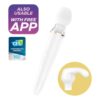 MASSAGER DOUBLE WAND ER WITH APP WHITE