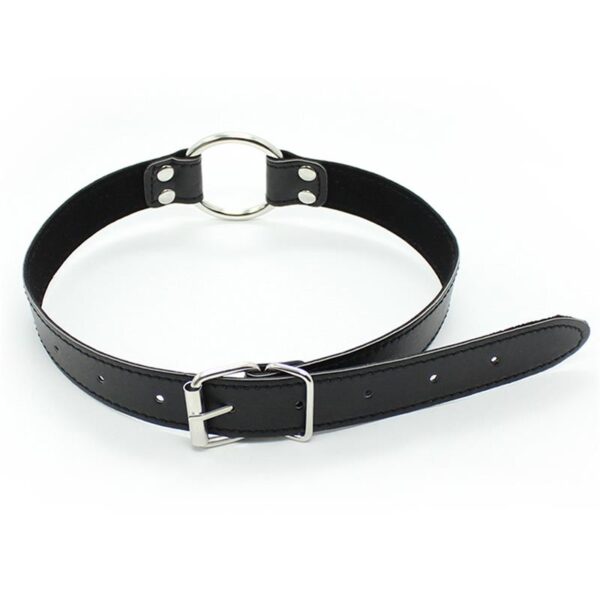 METAL O-RING GAG RING: 5 CM - IMAGE 3