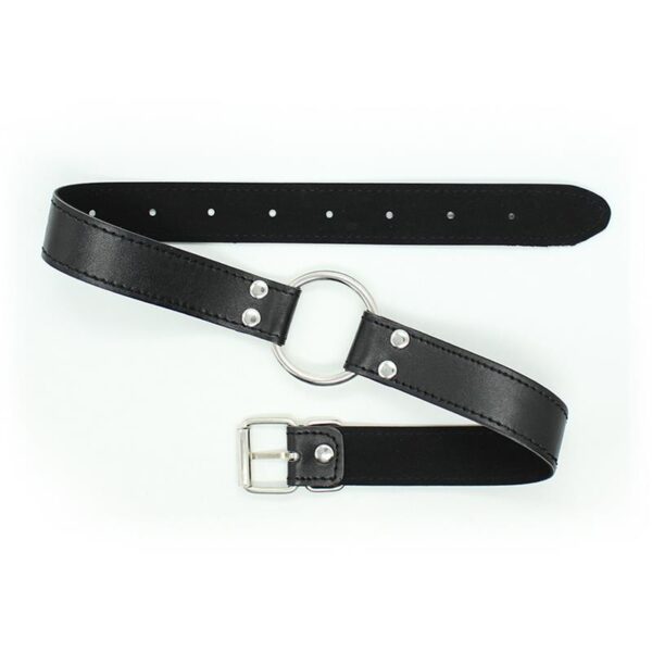 METAL O-RING GAG RING: 5 CM - IMAGE 4