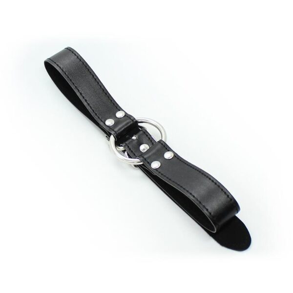 METAL O-RING GAG RING: 5 CM - IMAGE 5
