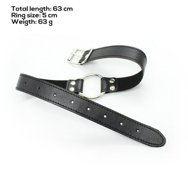 METAL O-RING GAG RING: 5 CM - IMAGE 8