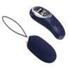 MINA VIBRATING EGG WITH DIGITAL SCREEM REMOTE CONTROL BLUE