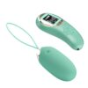 MINA VIBRATING EGG WITH DIGITAL SCREEN REMOTE CONTROL GREEN