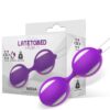 MISHA DOUBLE KEGEL BALLS SILICONE PURPLE