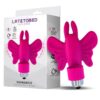 MONARCH BUTTERFLY VIBRATING BULLET SILICONE PINK