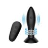 MR PLAY BUTT PLUG WITH VIBRATION AND ROTATION REMOTE CONTROL