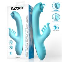 Murly Soft Massaging Ball 360º with Vibration Double - 3 Motors