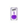 NEON BUTT PLUG BUNNY TAIL PURPLE