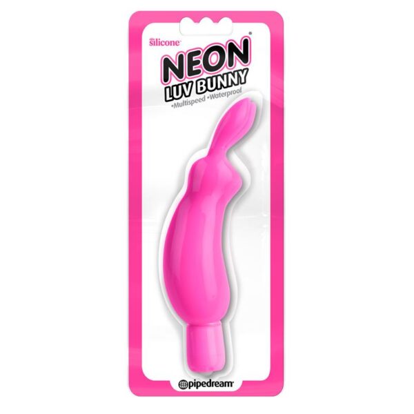 PINK MINI VIBRATOR LUV BUNNY IN HAND
