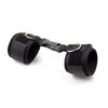 NEOPRENE ANKLE CUFFS WITH VELCRO BLACK