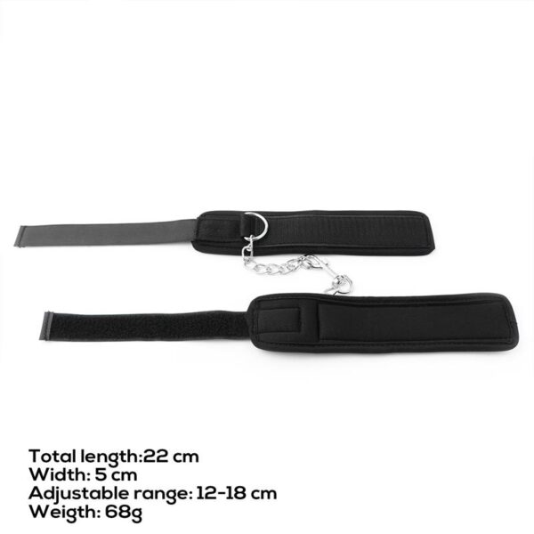 NEOPRENE VELCRO HANDCUFFS - IMAGE 9