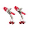 NIPPLE CLAMP WITH BELL METAL RED