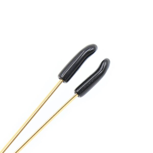 NIPPLE CLAMPS METAL BLACK/GOLD - IMAGE 3