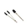 NIPPLE CLAMPS METAL BLACKSILVER