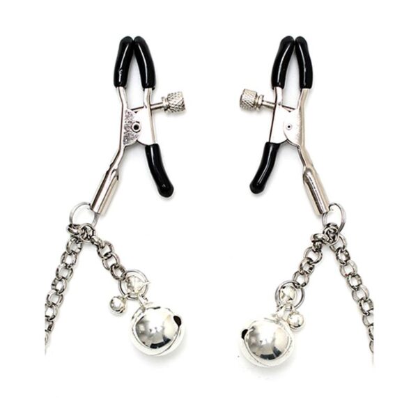 NIPPLE CLAMPS WITH CHAIN AND TINCLE BELLS - IMAGE 2