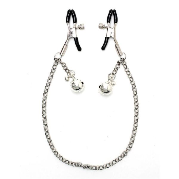 NIPPLE CLAMPS WITH CHAIN AND TINCLE BELLS