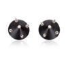 NIPPLE COVERS WITH SPIKES BLACK