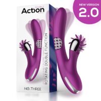 NO. THREE ROTATOR WITH ROTATING BALLS 360º AND STIMULATING WHEEL