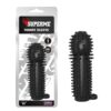 NUBBY SLEEVE BLACK