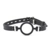 O RING BALL GAG 5 CM BLACK