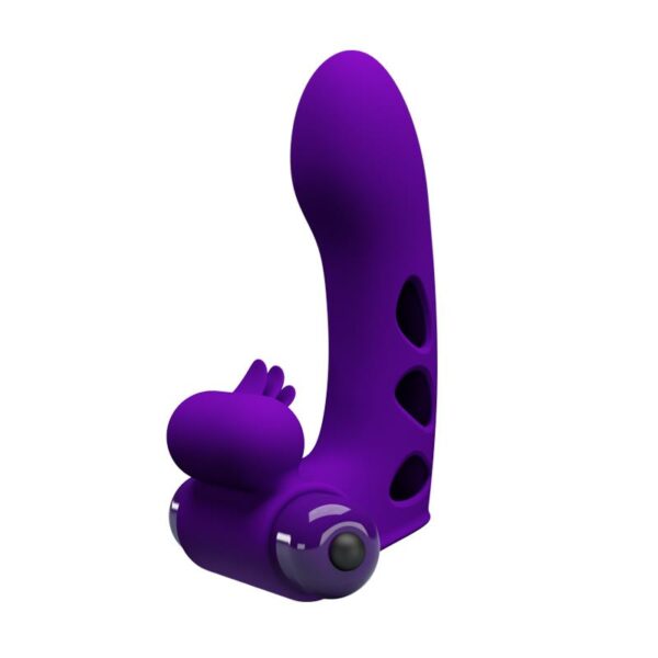 ORLANDO FINGER SLEEVE WITH VIBRATION PERSONAL MASSAGER
