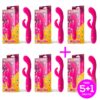 PACK 51 CAKEY G SPOT VIBE WITH RABIT SILICONE USB
