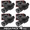 PACK OF 4 CUMERA CAMERA MASTURBATOR WITH THRUSTING AND ROTATION