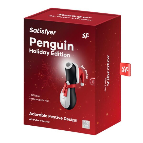 SATISFYER PENGUIN HOLIDAY EDITION FEATURES DISPLAY