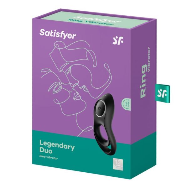 PENIS RING LEGENDARY DUO USB BLACK - IMAGE 6