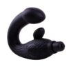 PERINEUM MASSAGER SILICONE BLACK