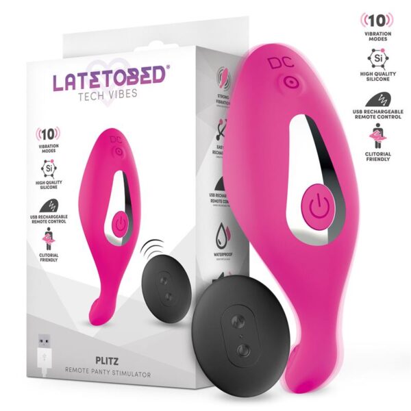 PLITZ PANTY STIMULATOR REMOTE CONTROL USB RECHARGEABLE VIBRATOR